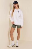 Big Cozy Ultra-Oversized Pullover Tennis GRAPHIC